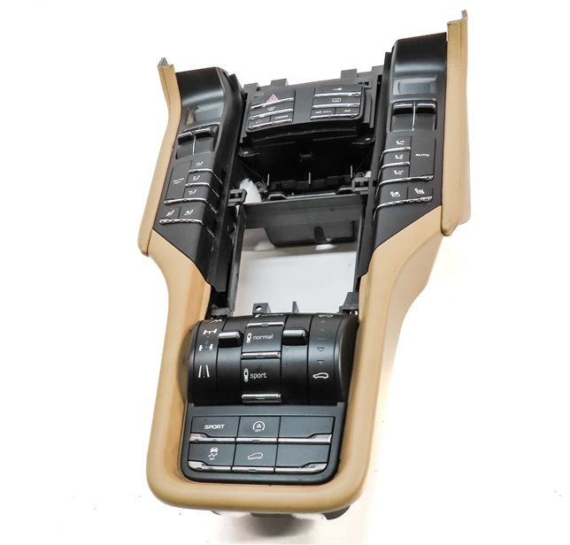 Thumbnail 2: 11-18 PORSCHE CAYENNE (958) FRONT HEATER A/C TEMPERATURE CONTROL (VENTED SEAT)