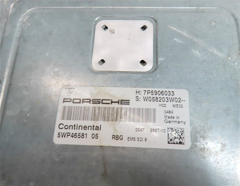 Thumbnail 19: 11-14 PORSCHE CAYENNE (958) 4.8L NON-TURBO ENGINE ECM IMMOBILIZER MODULE KEY SET