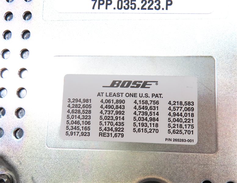 Thumbnail 8: 2011-2016 PORSCHE 911 MACAN CAYENNE (991 958 95B) BOSE AUDIO AMP AMPLIFIER