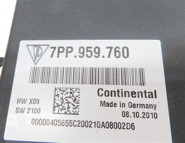 Thumbnail 5: 2011 PORSCHE CAYENNE (958) FRONT LEFT DRIVER SEAT CONTROL MODULE