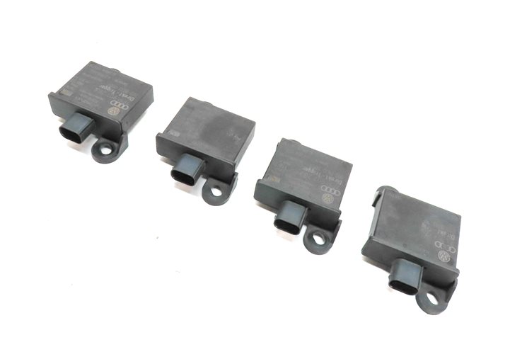 2011 PORSCHE CAYENNE (958) TIRE PRESSURE MONITOR TPMS ANTENNA TRANSMITTER SET/4