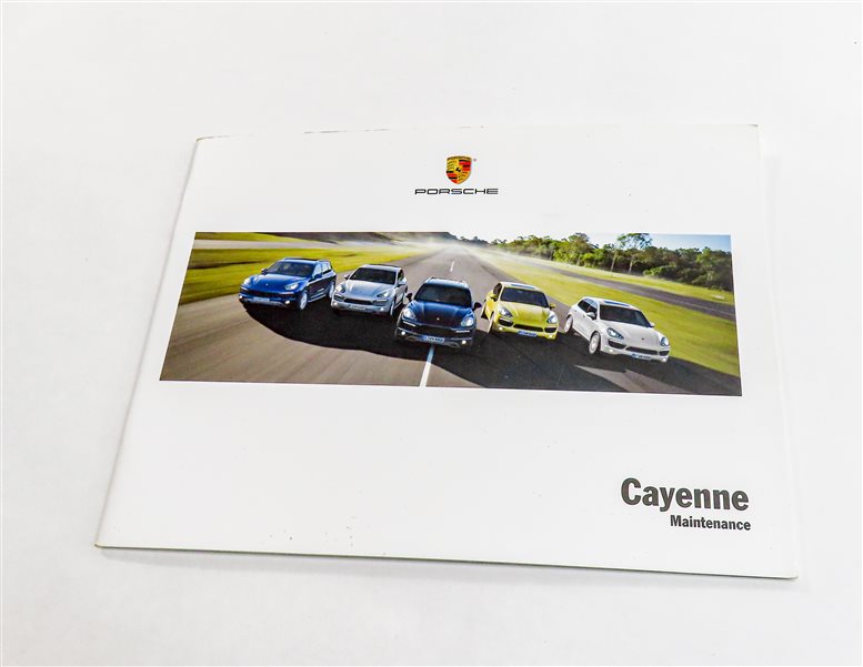 Thumbnail 4: 2011 PORSCHE CAYENNE (958) 4.8L M48.02 NON TURBO ENGINE OWNERS MANUAL SET w/CASE