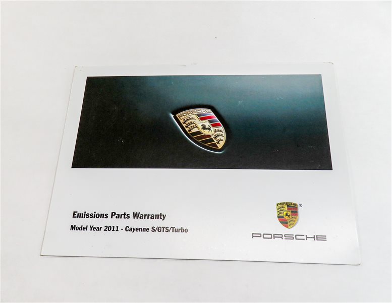 Thumbnail 5: 2011 PORSCHE CAYENNE (958) 4.8L M48.02 NON TURBO ENGINE OWNERS MANUAL SET w/CASE