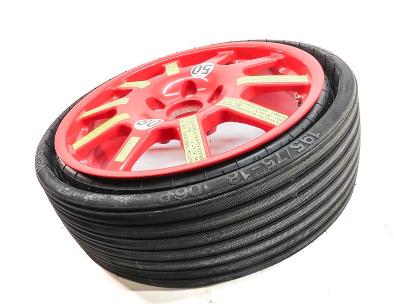 Thumbnail 2: 2003-2012 PORSCHE CAYENNE (955 957 958) 18x6.5 COLLAPSIBLE SPARE TIRE WHEEL RIM
