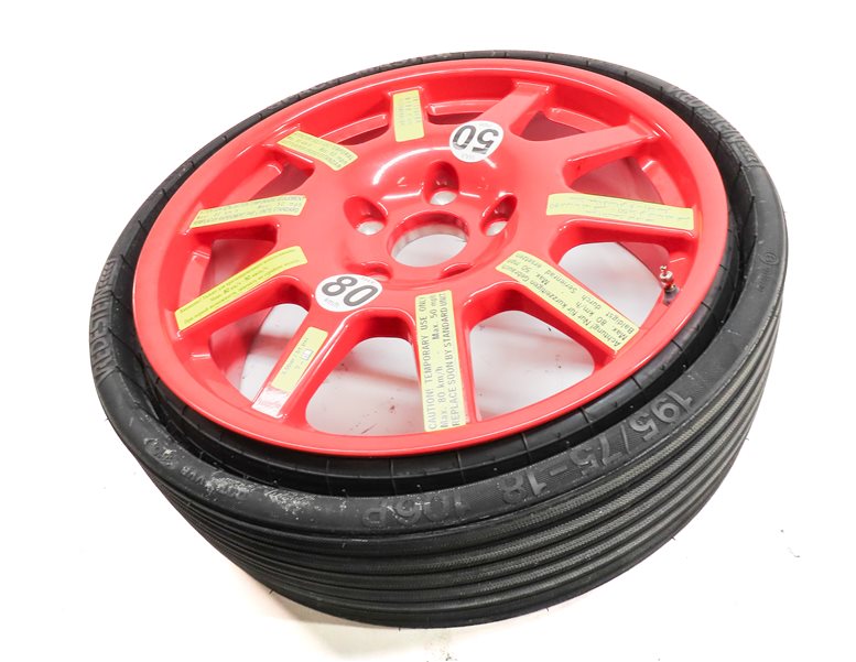 Thumbnail 3: 2003-2012 PORSCHE CAYENNE (955 957 958) 18x6.5 COLLAPSIBLE SPARE TIRE WHEEL RIM