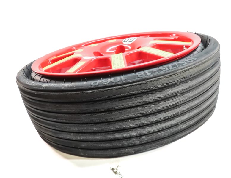 Thumbnail 4: 2003-2012 PORSCHE CAYENNE (955 957 958) 18x6.5 COLLAPSIBLE SPARE TIRE WHEEL RIM