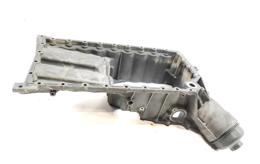 Thumbnail 6: 2011-2013 PORSCHE CAYENNE (958) 4.8L M48 V8 UPPER ENGINE OIL FLUID PAN CRADLE