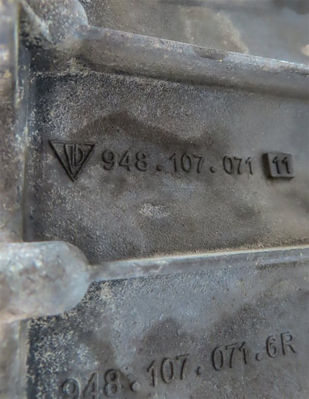 Thumbnail 9: 2011-2013 PORSCHE CAYENNE (958) 4.8L M48 V8 UPPER ENGINE OIL FLUID PAN CRADLE