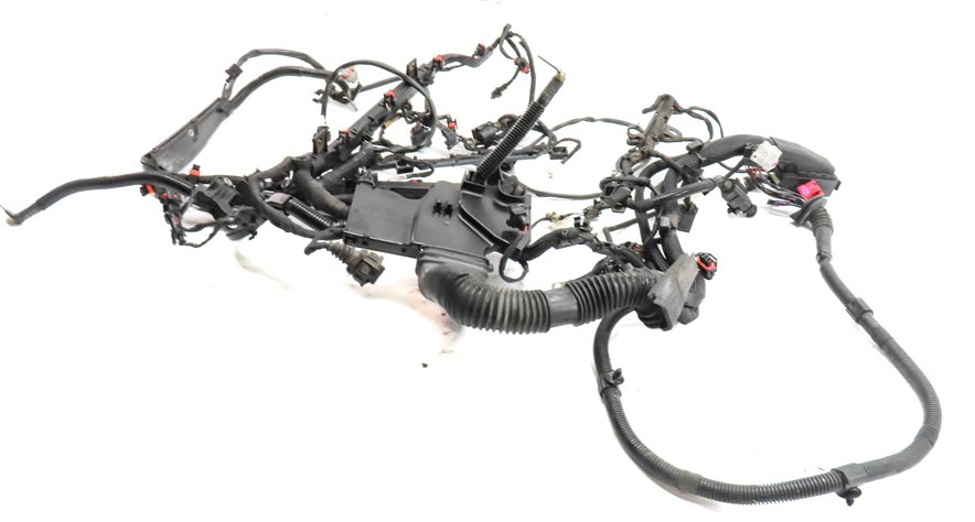 2011 PORSCHE CAYENNE 958 4.8L M48.02 NON TURBO ENGINE MOTOR WIRE WIRING HARNESS