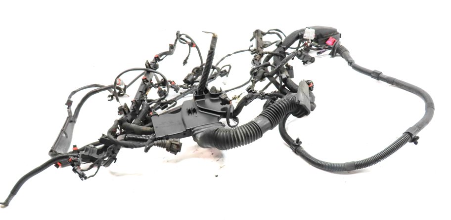 Thumbnail 2: 2011 PORSCHE CAYENNE 958 4.8L M48.02 NON TURBO ENGINE MOTOR WIRE WIRING HARNESS