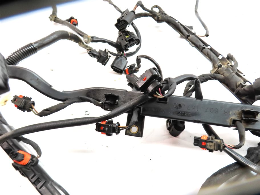 Thumbnail 4: 2011 PORSCHE CAYENNE 958 4.8L M48.02 NON TURBO ENGINE MOTOR WIRE WIRING HARNESS