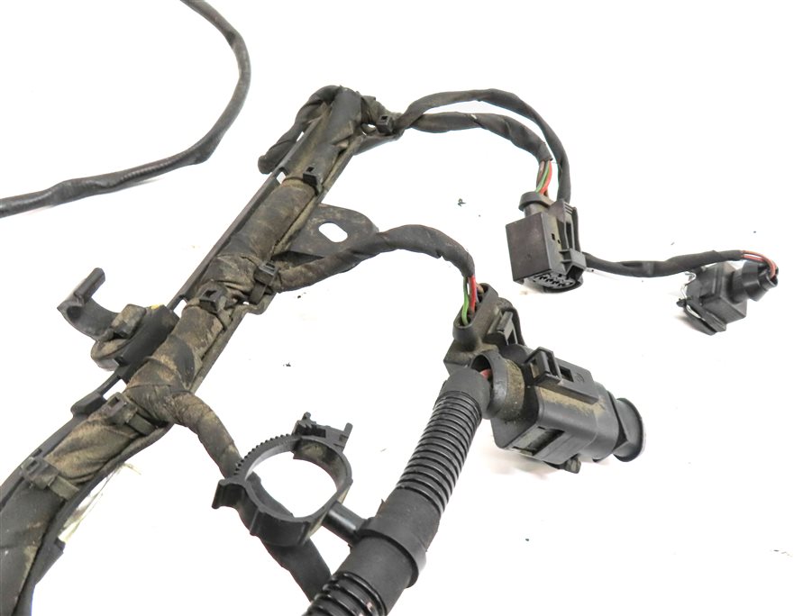 Thumbnail 6: 2011 PORSCHE CAYENNE 958 4.8L M48.02 NON TURBO ENGINE MOTOR WIRE WIRING HARNESS