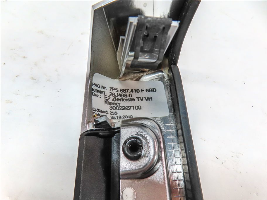 Thumbnail 14: 11 PORSCHE CAYENNE 958 INTERIOR DASH DOOR CENTER CONSOLE TRIM SET/8(PIANO BLACK)