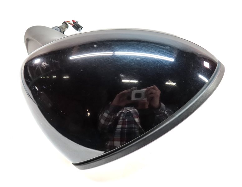 Thumbnail 5: 2011-2014 PORSCHE CAYENNE (958) RIGHT PFOLD AUTODIM BLIND SPOT MIRROR (Black)