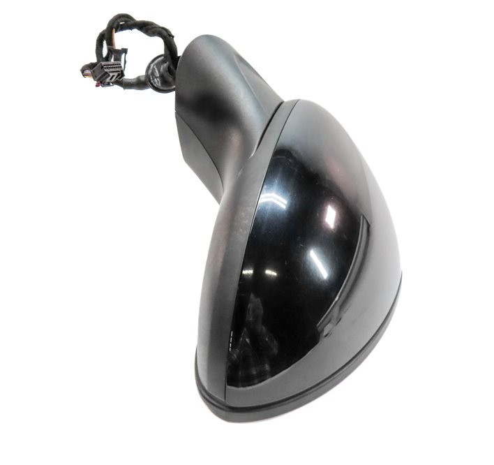 Thumbnail 4: 11-14 PORSCHE CAYENNE (958) LEFT PFOLD AUTODIM BLIND SPOT DOOR MIRROR (Black)