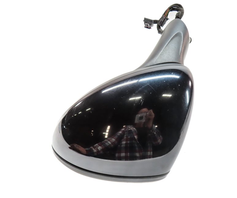 Thumbnail 5: 11-14 PORSCHE CAYENNE (958) LEFT PFOLD AUTODIM BLIND SPOT DOOR MIRROR (Black)