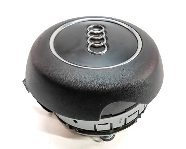 Thumbnail 3: 12-18 AUDI A6 A7 S6 S7 (C7 4G8) 3-SPOKE STEERING WHEEL AIRBAG AIR BAG (BLACK)