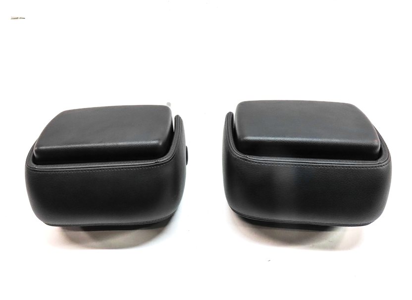 Thumbnail 6: 12-18 AUDI A6 A7 S6 S7 RS7 (C7 4G8) FRONT LEFT & RIGHT SEAT HEADREST SET (Black)