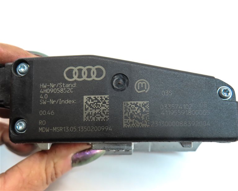 Thumbnail 16: 14 AUDI A6 (C7 4G) 2.0L (CAED) SPEEDOMETER ECM BCM IMMOBILIZER MODULE KEY SET/8