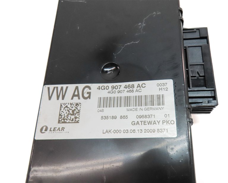 Thumbnail 17: 14 AUDI A6 (C7 4G) 2.0L (CAED) SPEEDOMETER ECM BCM IMMOBILIZER MODULE KEY SET/8