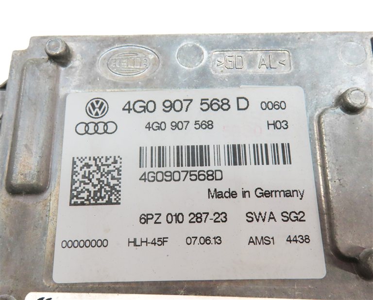 Thumbnail 3: 2012-2015 AUDI A6 S6 (C7) LEFT DRIVER REAR BLIND SPOT ALERT MODULE (SLAVE)