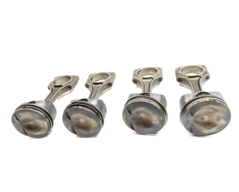Thumbnail 2: 11-18 VW AUDI - A3 A4 A5 A6 Q5 TT BEETLE JETTA TIGUAN 2.0L TURBO PISTON SET/4