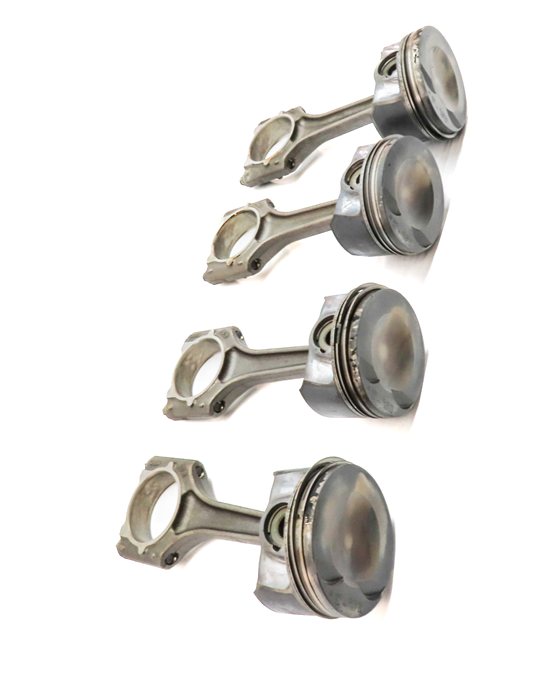Thumbnail 4: 11-18 VW AUDI - A3 A4 A5 A6 Q5 TT BEETLE JETTA TIGUAN 2.0L TURBO PISTON SET/4