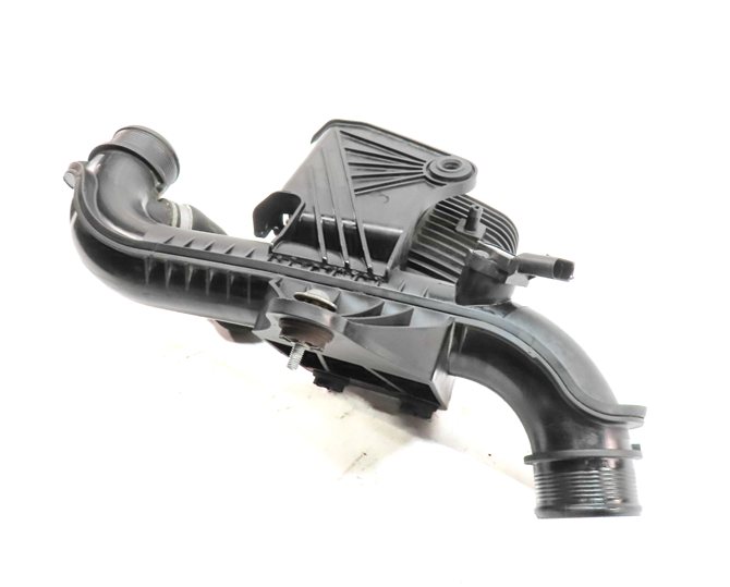 Thumbnail 1: 2014 AUDI A6 (C7 4G) 2.0L (CAED) ENGINE INTERCOOLER PRESSURE PIPE w/ DAMPER BOX