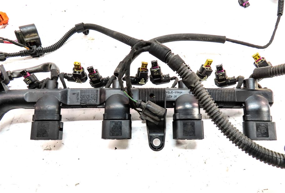 Thumbnail 6: 2014 AUDI A6 (C7 4G) 2.0L (CAED) ENGINE MOTOR WIRE WIRING HARNESS LOOM
