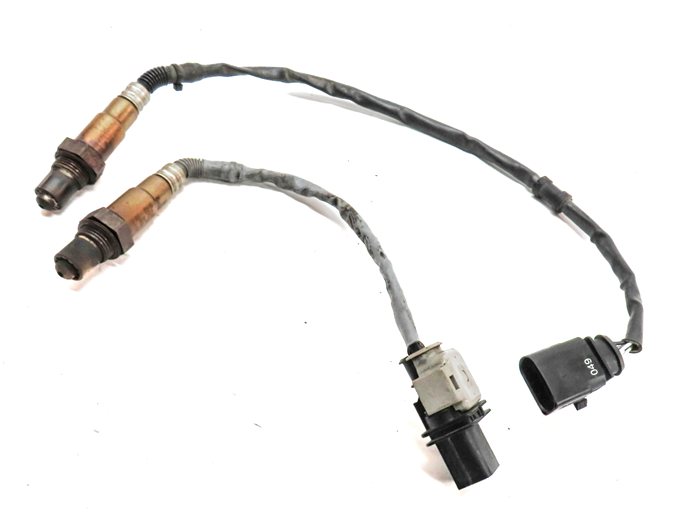 Thumbnail 1: 14 AUDI A6 (C7 4G) 2.0L (CAED) ENGINE MOTOR OXYGEN O2 LAMBDA PROBE SENSOR SET/2