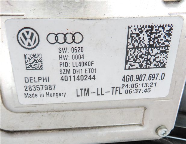Thumbnail 8: 12-15 AUDI A6 (C7) LEFT FRONT DRIVER XENON HID HEADLIGHT LIGHT LAMP (NON AFS)
