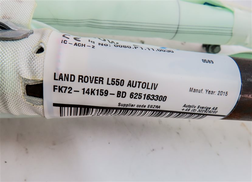 Thumbnail 4: 2015-2019 LAND ROVER DISCOVERY SPORT (L550) RIGHT SIDE CURTAIN AIRBAG AIR BAG