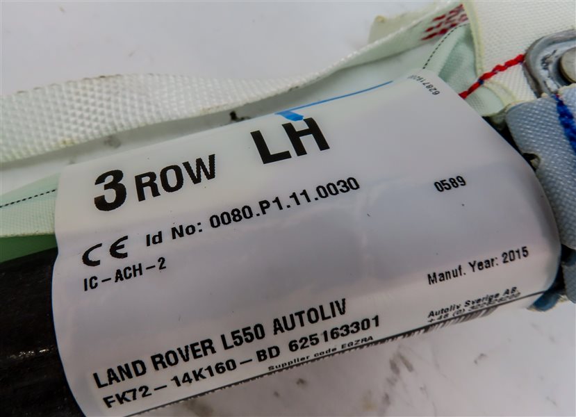 Thumbnail 4: 2015-2019 LAND ROVER DISCOVERY SPORT (L550) LEFT SIDE CURTAIN AIRBAG AIR BAG
