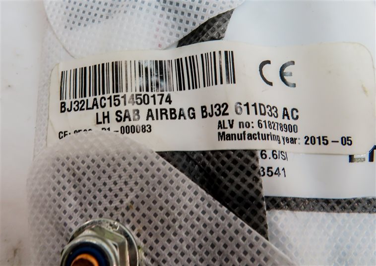 Thumbnail 4: 12-19 DISCOVERY SPORT EVOQUE (L538 L550) LEFT FRONT DRIVER SEAT AIRBAG AIR BAG