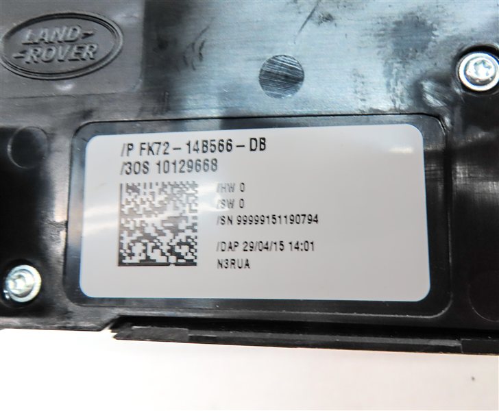 Thumbnail 5: 16 ROVER DISCOVERY SPORT (L550) FRONT RIGHT SEAT POSITION ADJUST SWITCH w/LUMBAR