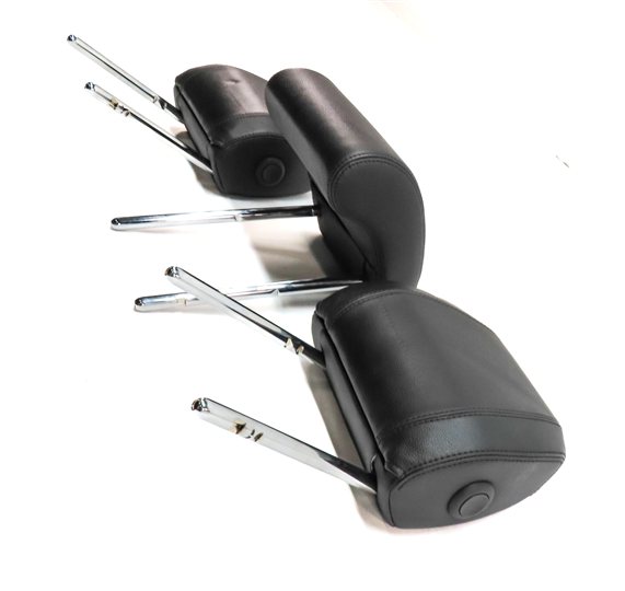 Thumbnail 3: 15-19 ROVER DISCOVERY SPORT (L550) REAR LEFT RIGHT CENTER HEADREST SET 3 (Black)