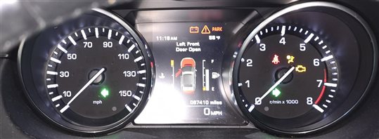 Thumbnail 2: 16 DISCOVERY SPORT L550 2.0L SPEEDOMETER BODY ECM ECU ENGINE MODULE & KEY SET