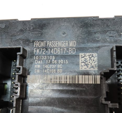 Thumbnail 5: 2016 LAND ROVER DISCOVERY SPORT (L550) FRONT RIGHT PASSENGER DOOR CONTROL MODULE