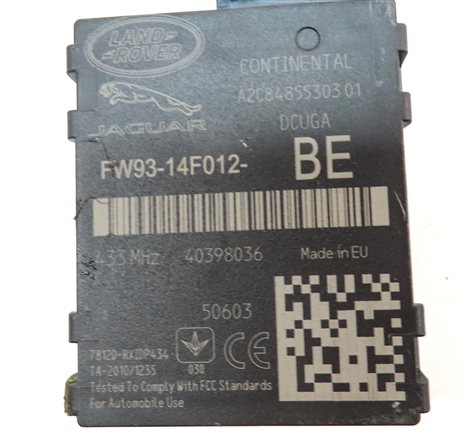Thumbnail 4: 2016 LAND ROVER DISCOVERY SPORT (L550) TIRE PRESSURE MONITOR TPMS CONTROL MODULE