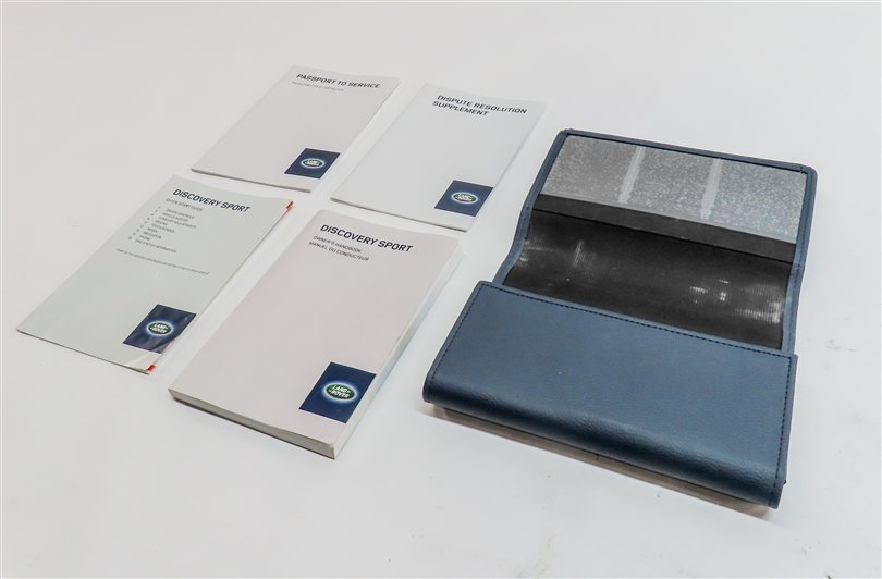 Thumbnail 1: 2016 LAND ROVER DISCOVERY SPORT (L550) 2.0L ENGINE OWNER'S MANUAL SET w/ CASE