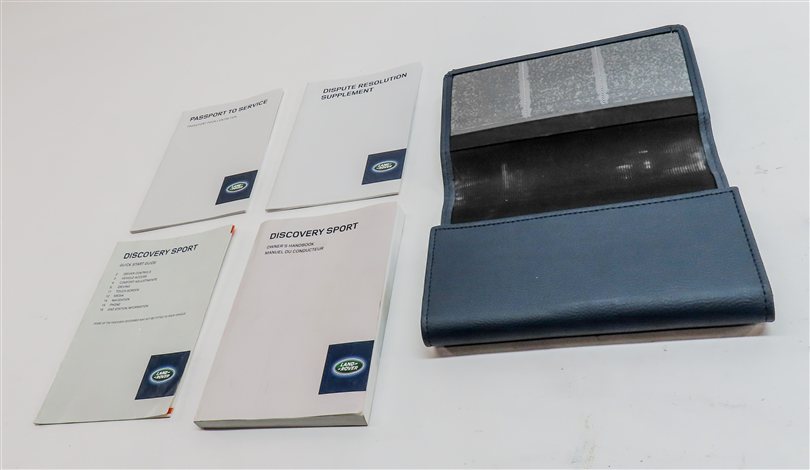 Thumbnail 2: 2016 LAND ROVER DISCOVERY SPORT (L550) 2.0L ENGINE OWNER'S MANUAL SET w/ CASE