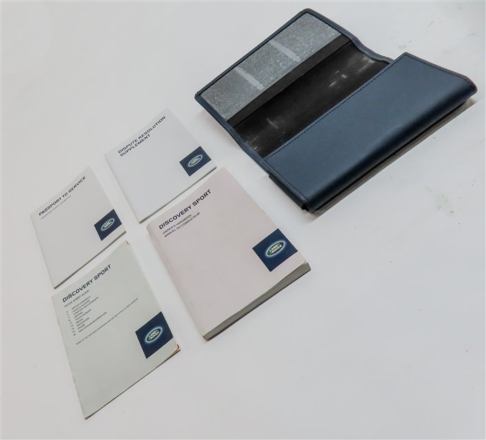 Thumbnail 3: 2016 LAND ROVER DISCOVERY SPORT (L550) 2.0L ENGINE OWNER'S MANUAL SET w/ CASE