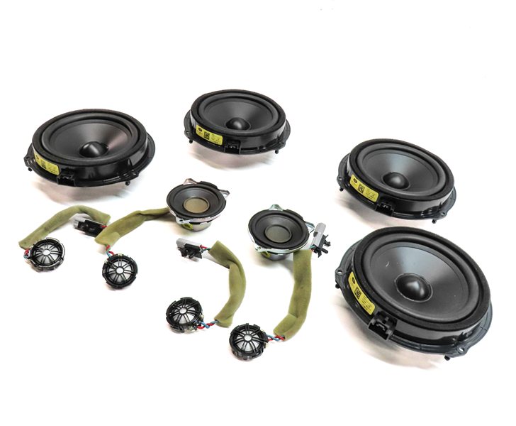 Thumbnail 1: 2016 ROVER DISCOVERY SPORT (L550) RADIO STEREO AUDIO SOUND SYSTEM SPEAKER SET/10