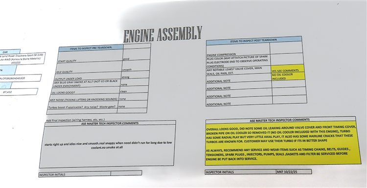 Thumbnail 7: 14-17 DISCOVERY SPORT EVOQUE L538 L550 2.0L ENGINE ASSEMBLY (87k) TESTED+VIDEO!