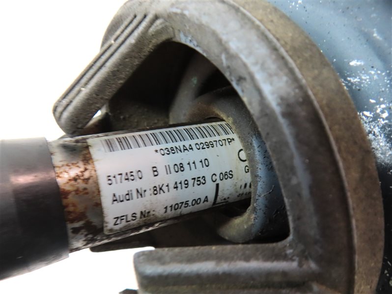 Thumbnail 6: 2008-2012 AUDI A4 A5 S4 S5 (B8 8K 8T) STEERING COLUMN INTERMEDIATE U-JOINT SHAFT