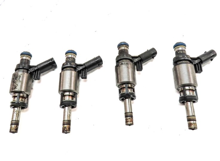 Thumbnail 5: 08-17 AUDI A3 A4 A5 A6 Q5 TT (8P B8 8K 8T 8R MK2 C7) 2.0L FSI FUEL INJECTOR SET4