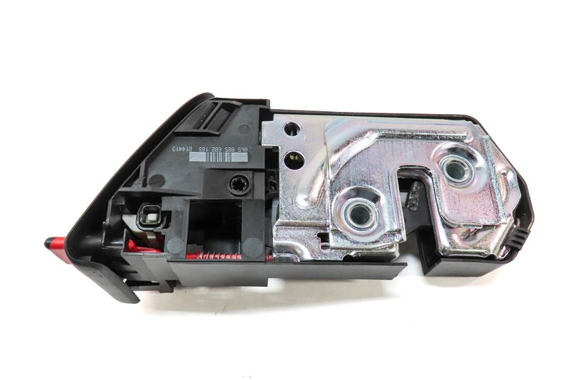 Thumbnail 6: 11 AUDI A4 B8 8K REAR RIGHT FOLDING SEAT BACK LOCK LATCH RELEASE HANDLE (BLACK)