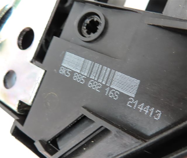 Thumbnail 7: 11 AUDI A4 B8 8K REAR RIGHT FOLDING SEAT BACK LOCK LATCH RELEASE HANDLE (BLACK)