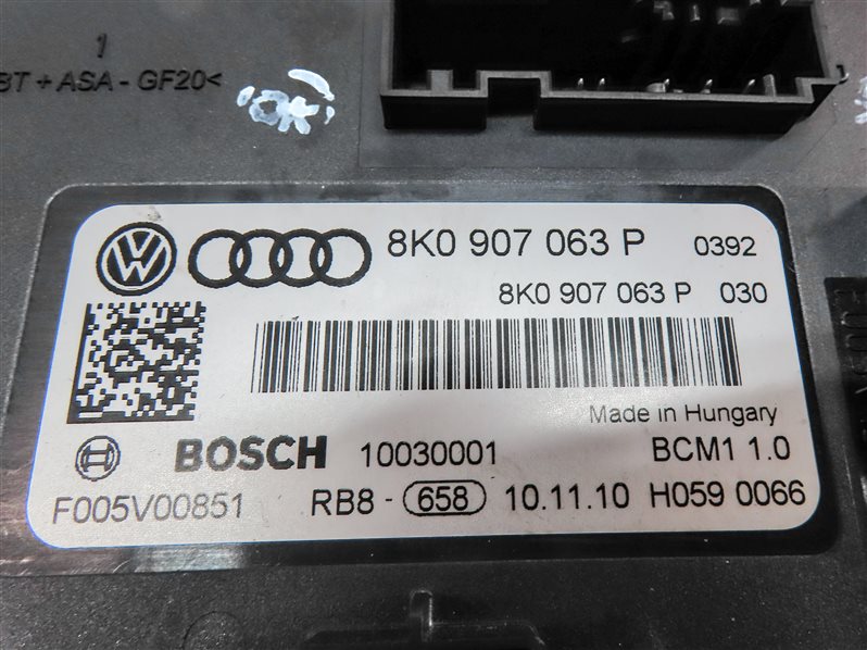 Thumbnail 20: 2011 AUDI A4 A5 (B8 8K 8T) 2.0L CAEB TURBO ENGINE CONTROL MODULE COMPUTER