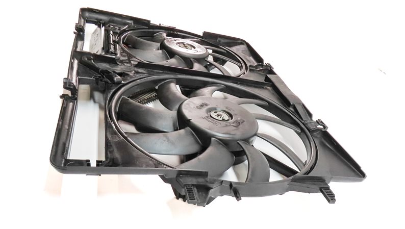 Thumbnail 3: 09-17 AUDI A4 A5 Q5 S4 (B8 8T 8R) 2.0L 3.0L 3.2L RADIATOR COOLING FAN w/ SHROUD
